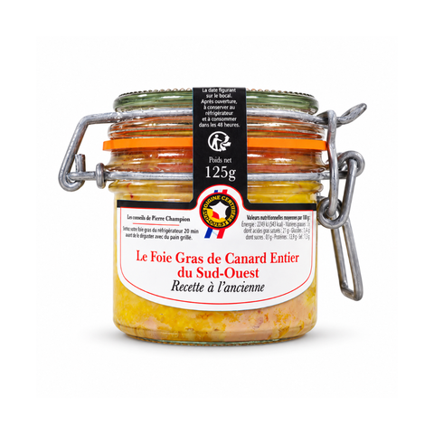 Foie Gras d'Anatra Intero - Ricetta Antica - "Mi-Cuit"