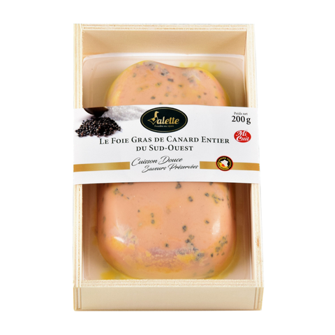 Foie Gras d'Anatra intero “MI-CUIT”