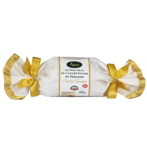 Foie gras d'anatra intero IGP del Périgord "Cuit au Torchon"
