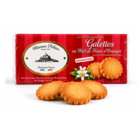 Galettes al Miele di Fiori d'Arancio - Fabricazione artigianale