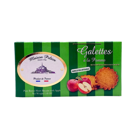 Galettes alle mele - Fabricazione artigianale 40 gr