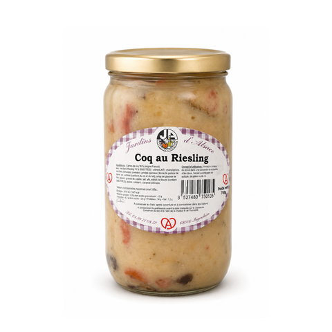 Coq au Riesling (galletto al Riesling)