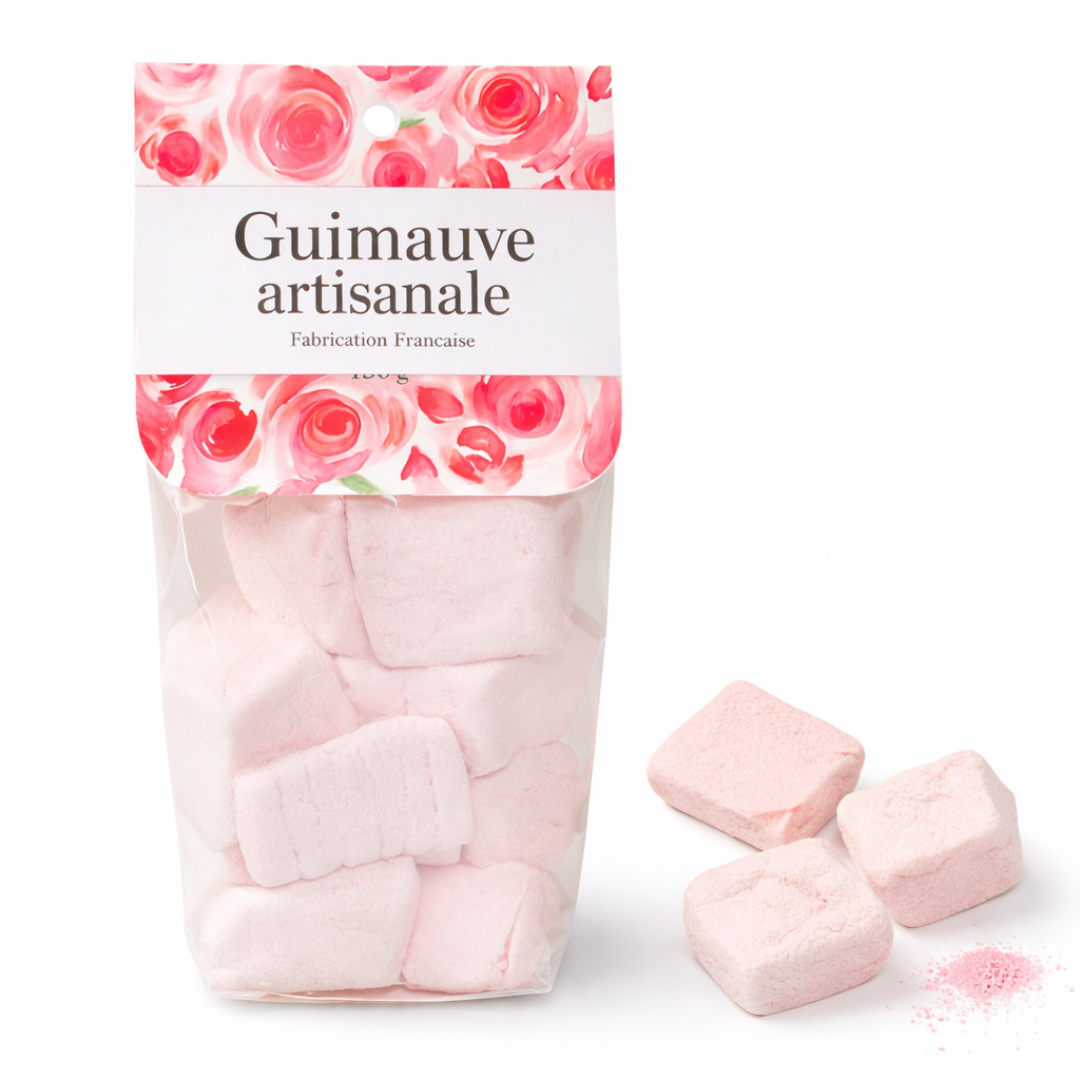 Guimauve Artigianale alla Rosa