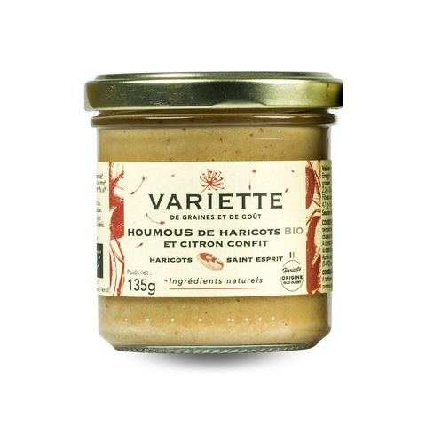 Hummus di fagioli Saint Esprit BIO e limone confit