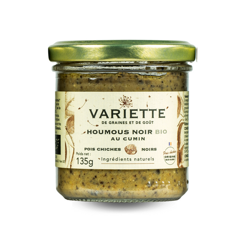 Hummus nero al cumino BIO
