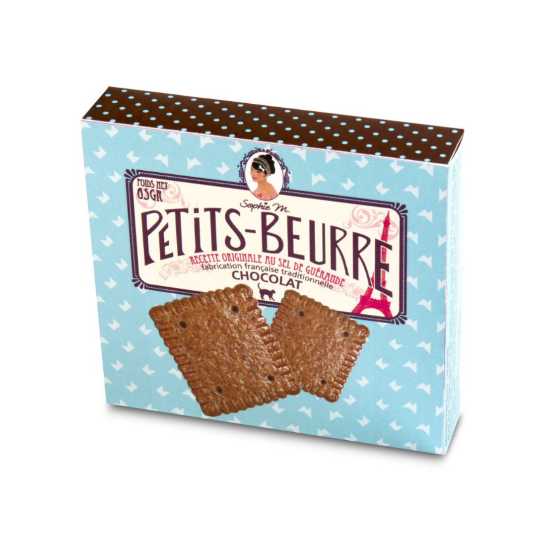"Petit Beurre" con sale di Guérande cioccolato