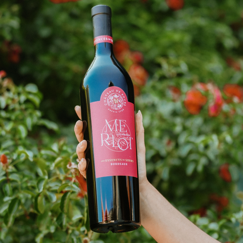AOP Bordeaux - Les Essences Merlot Gourmand - Chateau De Sours - 2022