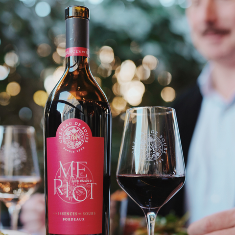 AOP Bordeaux - Les Essences Merlot Gourmand - Chateau De Sours - 2022