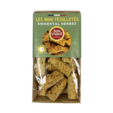 Mini sfoglie di Emmental ed Erbe di Provenza