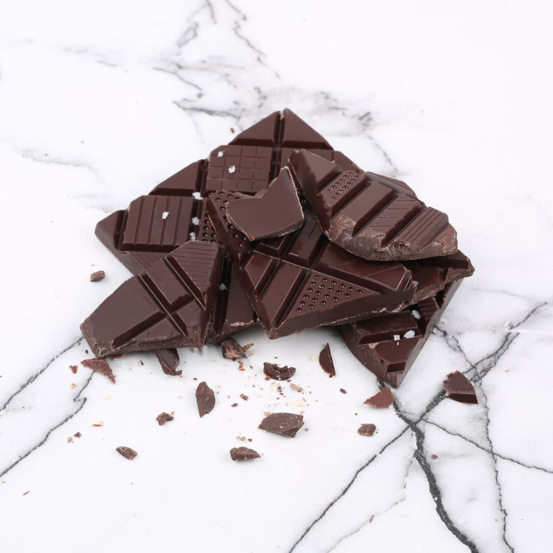 Tavoletta di Cioccolato fondente e fior di sale della Camargue "Notre-Dame"