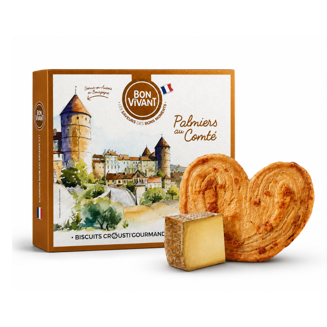 Palmiers salato al Comté