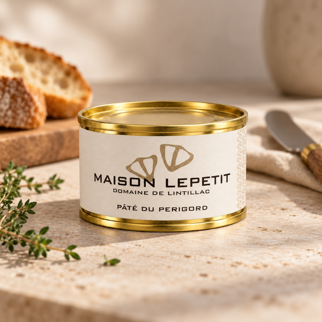 Paté del Périgord con cuore di Foie Gras al centro