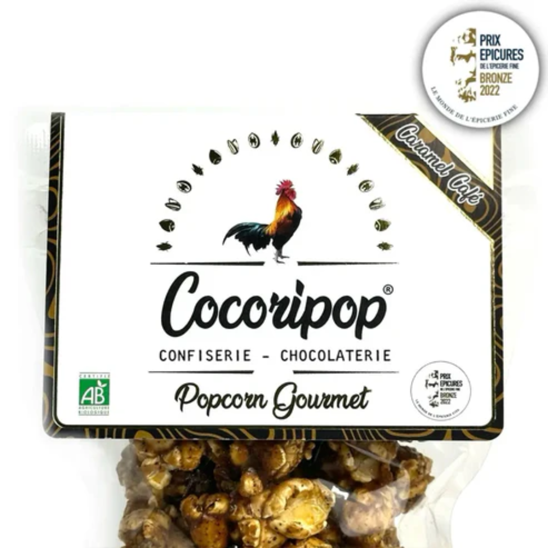 Popcorn Artigianale al Caramello e Caffè BIO