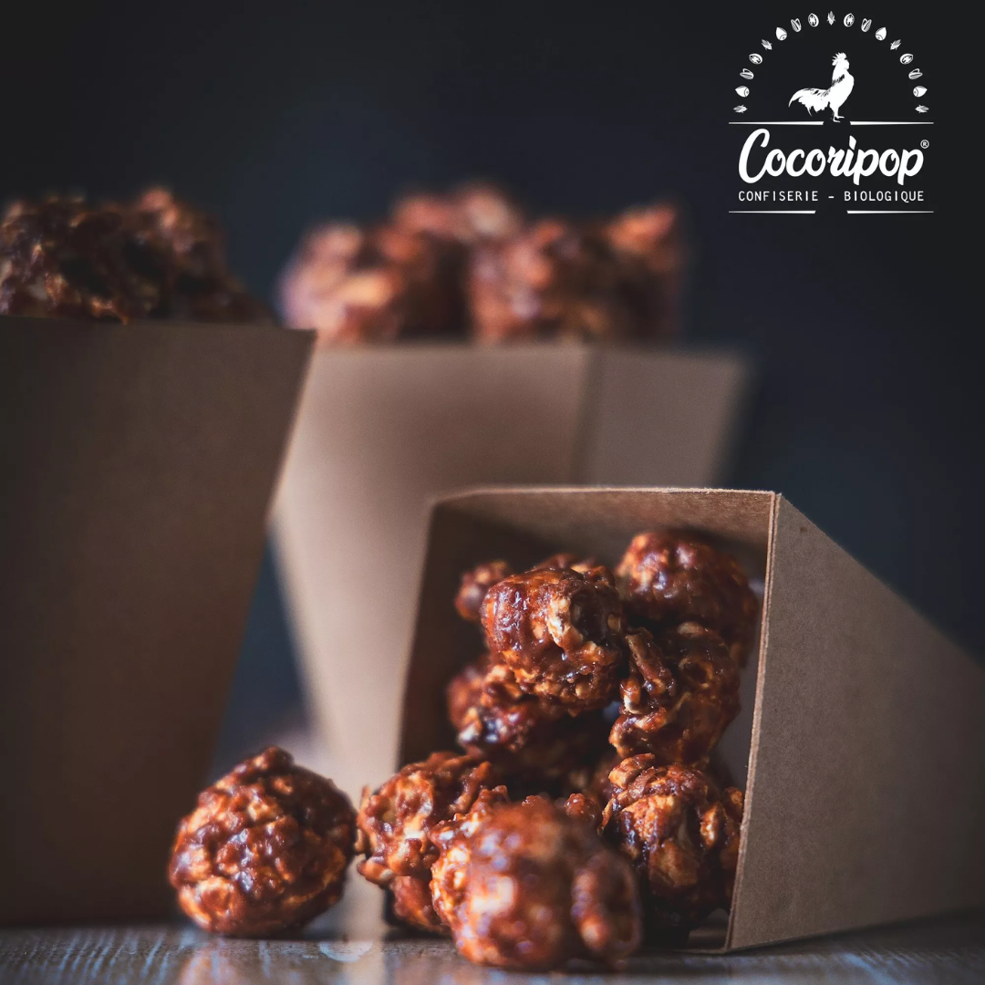 Popcorn al Cioccolato e Caramello BIO
