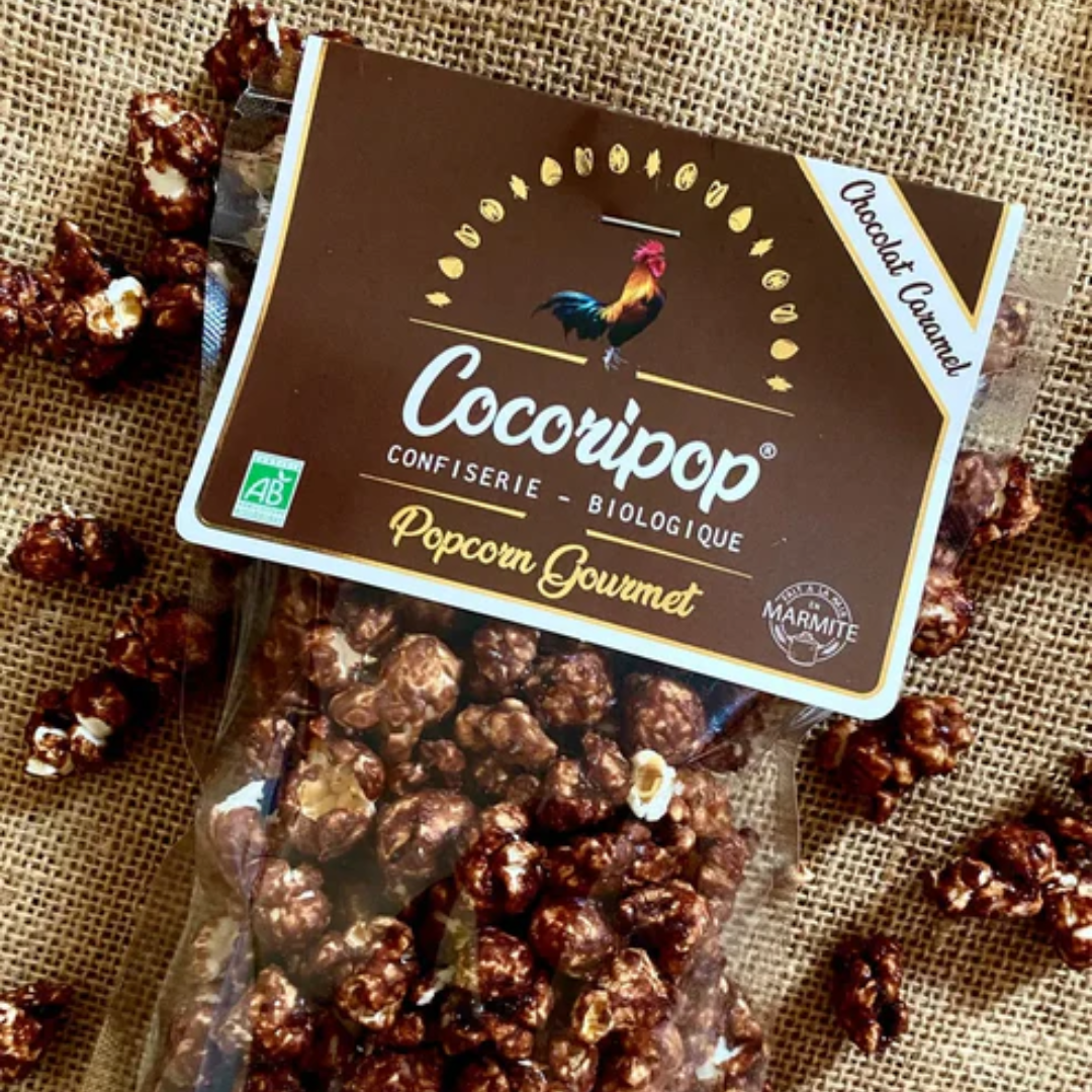 Popcorn al Cioccolato e Caramello BIO
