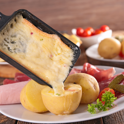 Raclette a fette