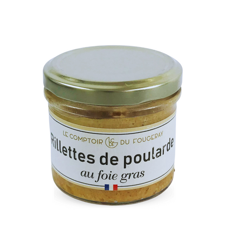 Rillette di "Poularde" (pollo) al foie gras