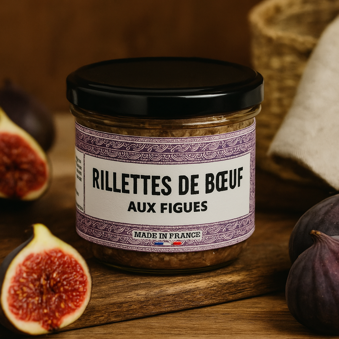 Rillette di manzo con fichi