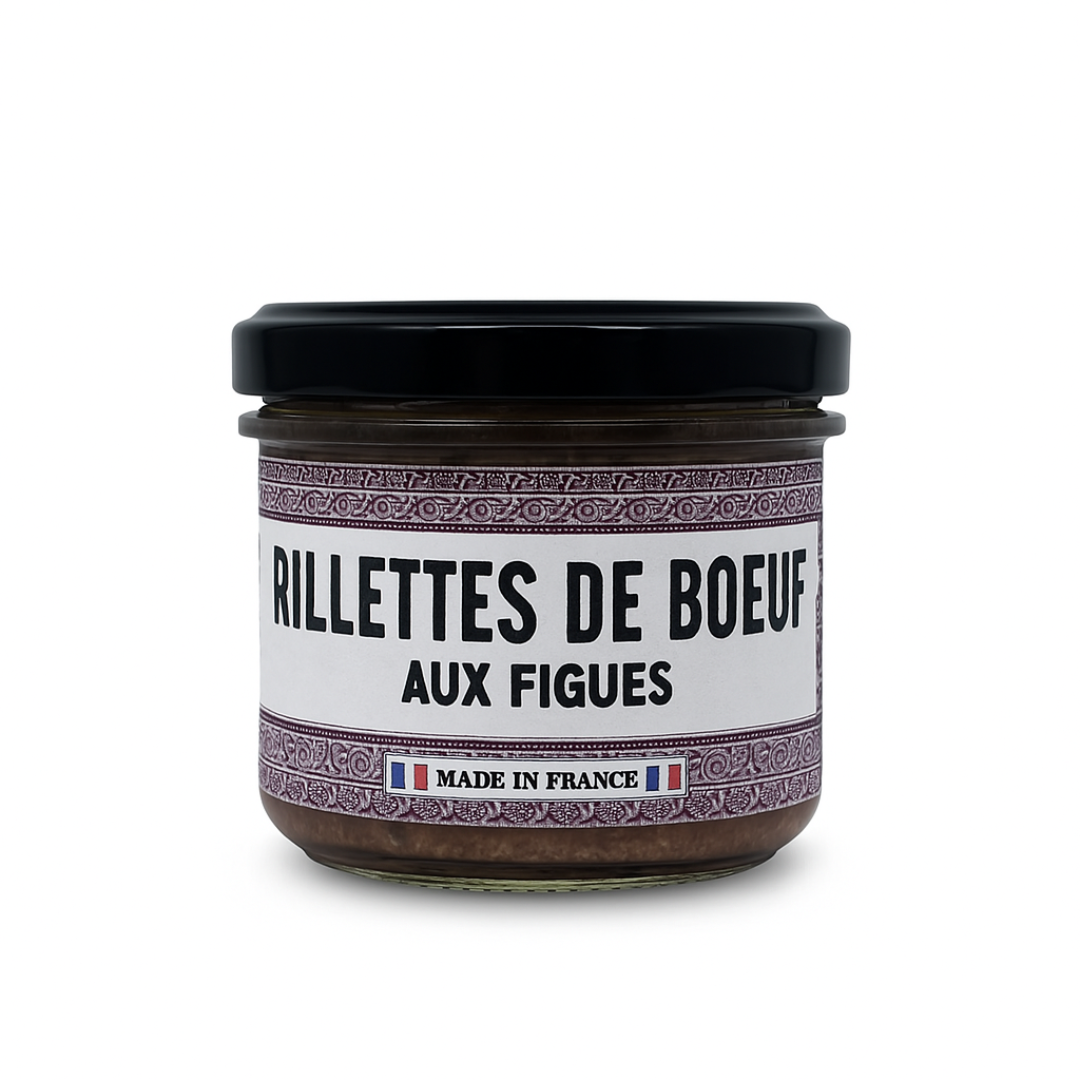 Rillette di manzo con fichi