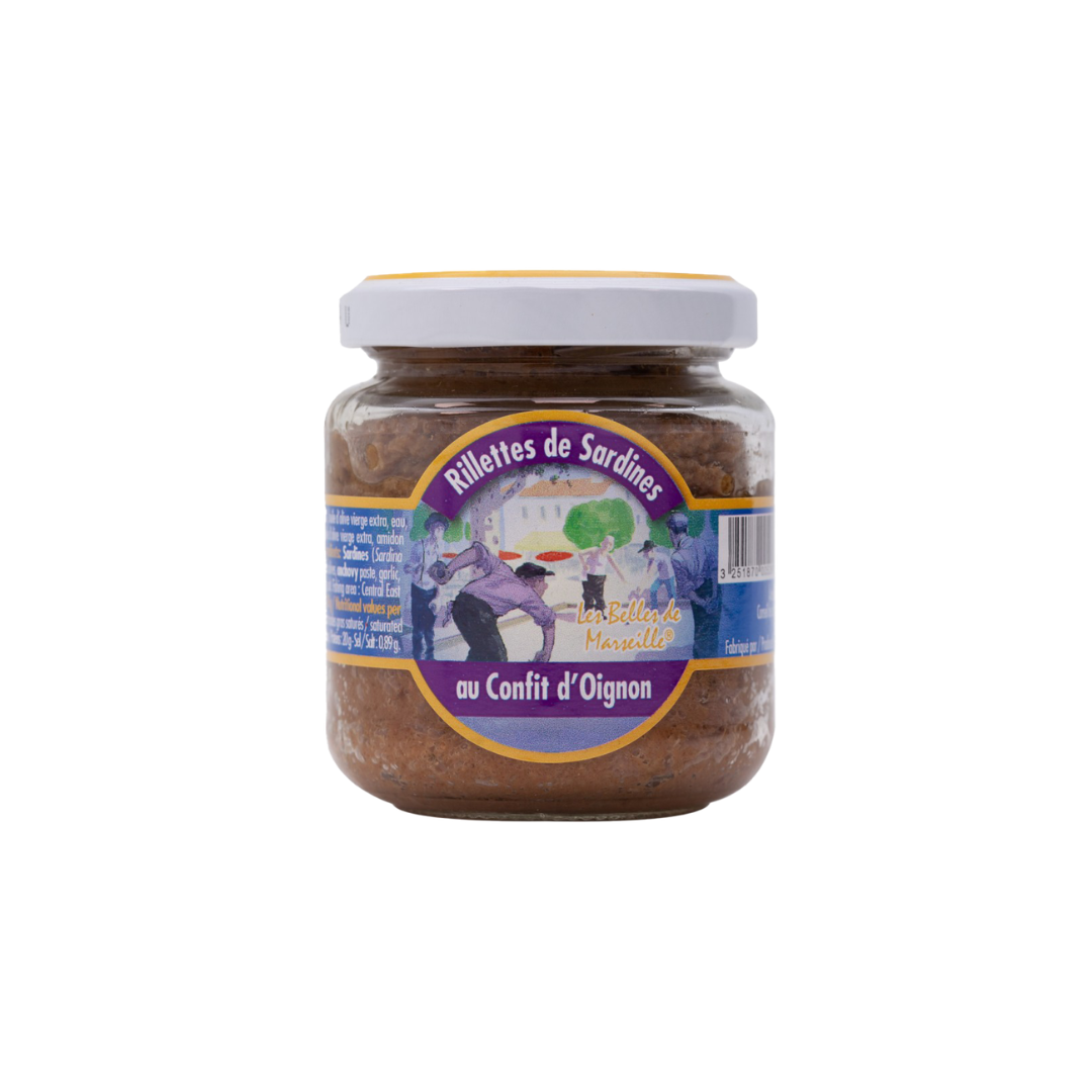 Rillettes di Sardine con Cipolla Confit