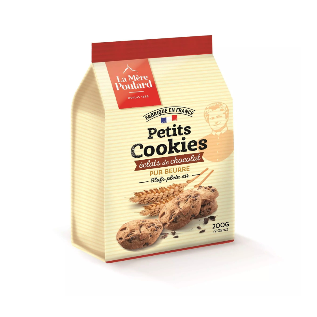 Cookies con Gocce di Cioccolato 100% francese
