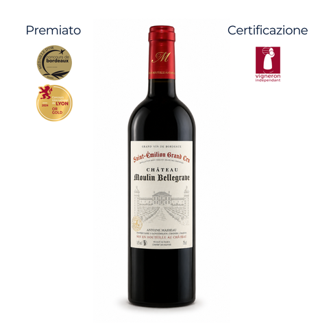 Saint-Emilion Grand Cru AOC - Château Moulin Bellegrave - 2023