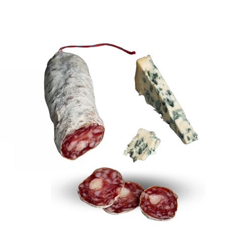 Salame secco artigianale al roquefort