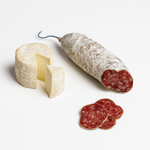 Salame secco artigianale al formaggio di capra