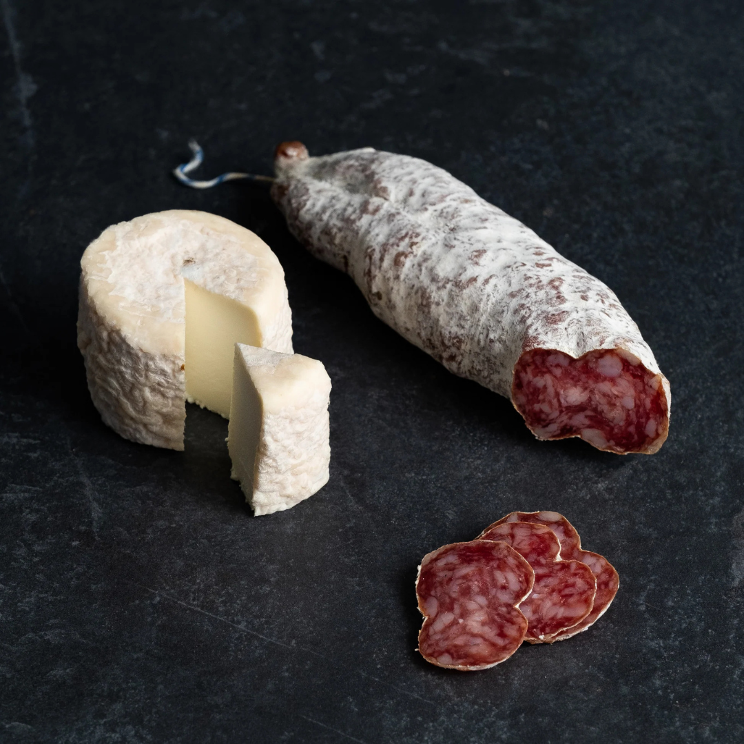 Salame secco artigianale al formaggio di capra