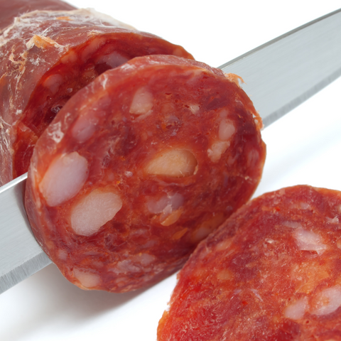 Salame secco artigianale al roquefort