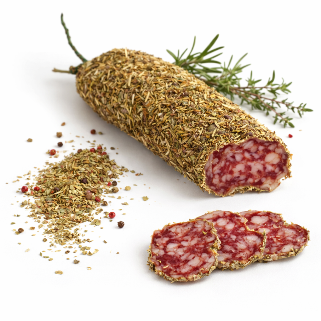 Salame secco artigianale alle erbe di provenza