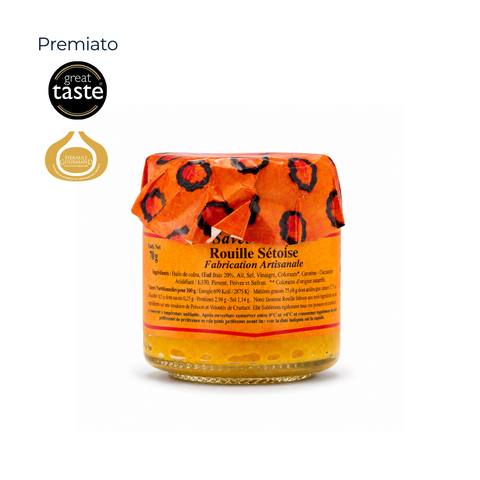 Salsa Rouille Artigianale con uova fresche e zafferano
