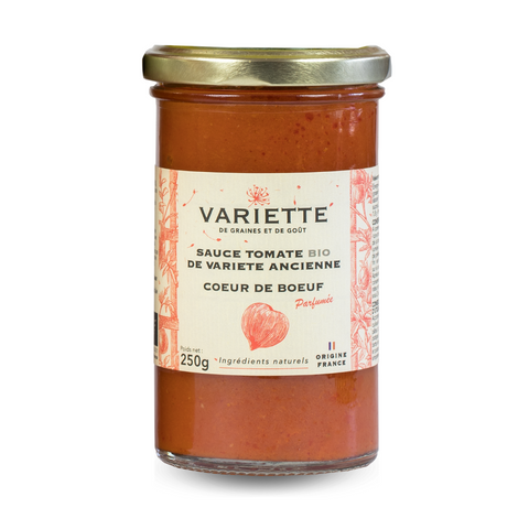 Salsa di pomodoro rosso "Cœur de Bœuf" BIO