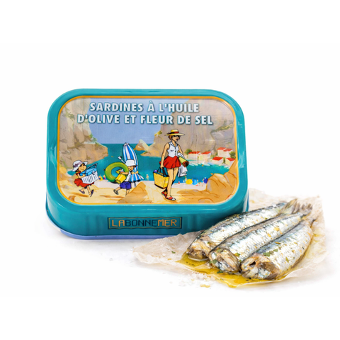 Sardine All’olio di Oliva e Fior di Sale della Camargue