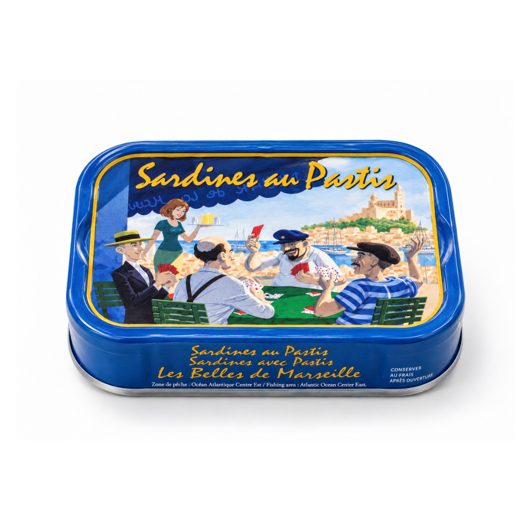 Sardines al Pastis