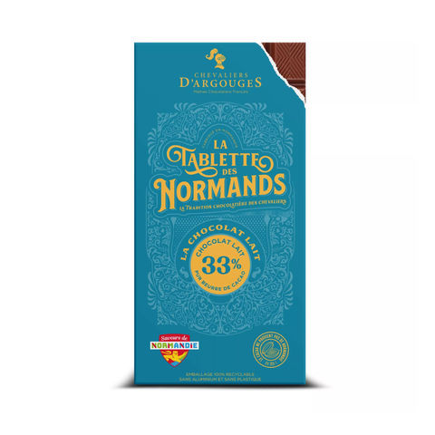 Tavoletta di Cioccolato al Latte "I Normanni" 33% Cacao