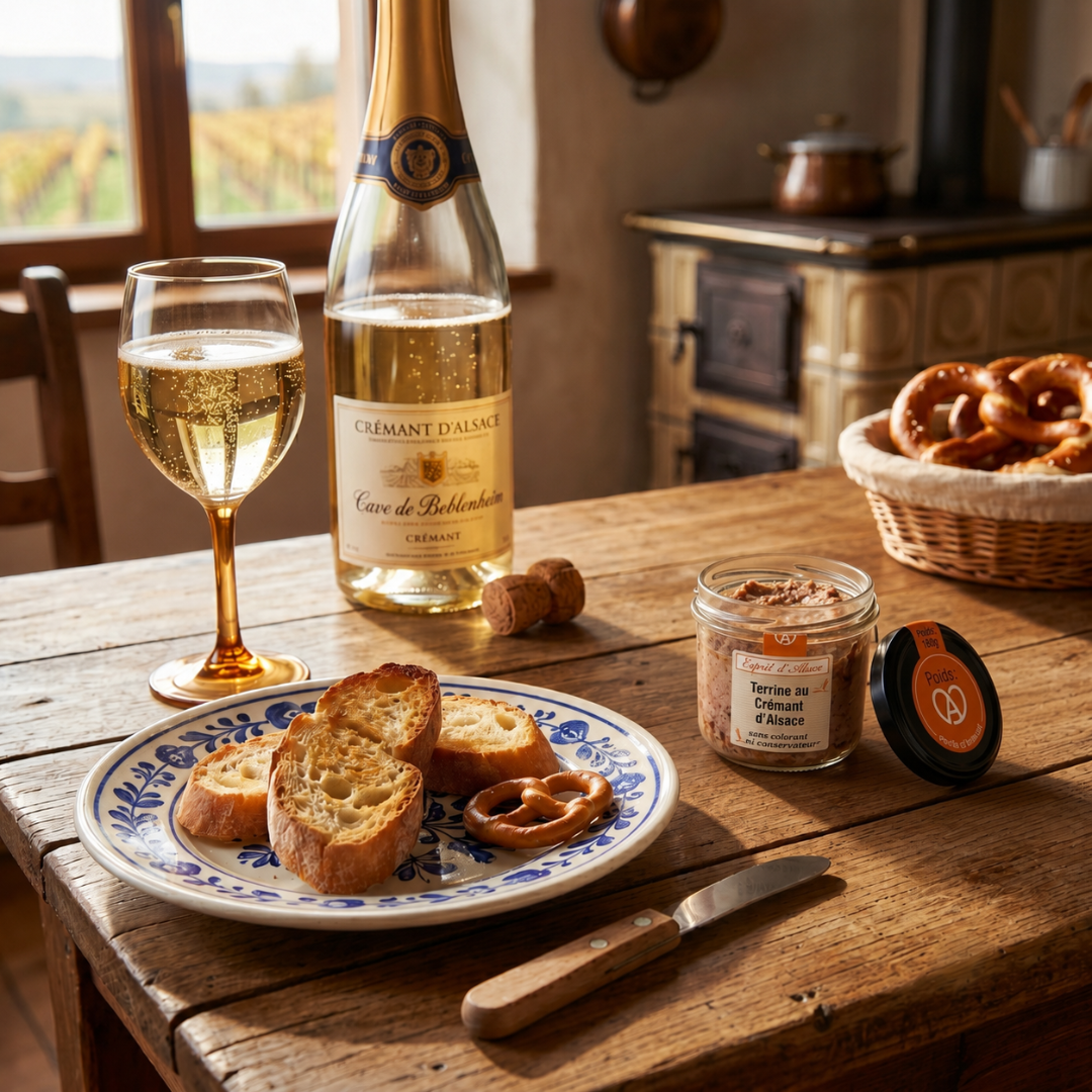 Terrina al Crémant d'Alsazia