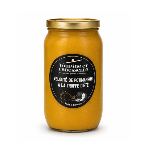 Vellutata di zucca al tartufo estivo