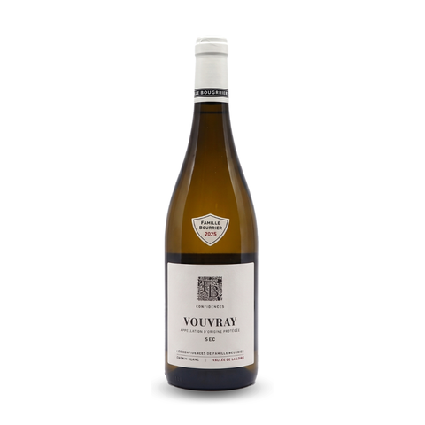 Vouvray AOC - Vouvray Confidences Sec - Famille Bougrier - 2025