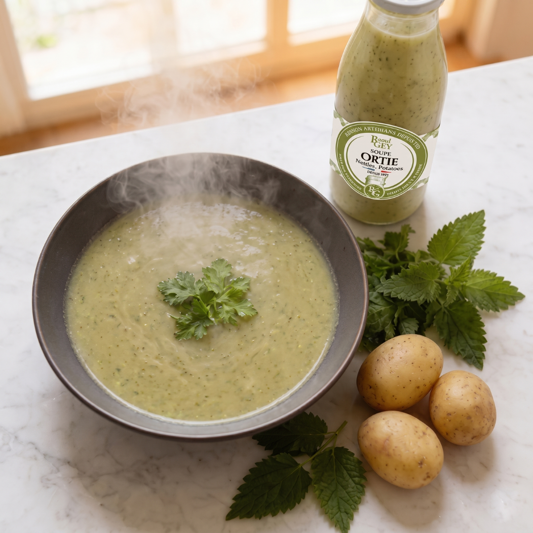 Zuppa di Ortiche dell'Alvernia